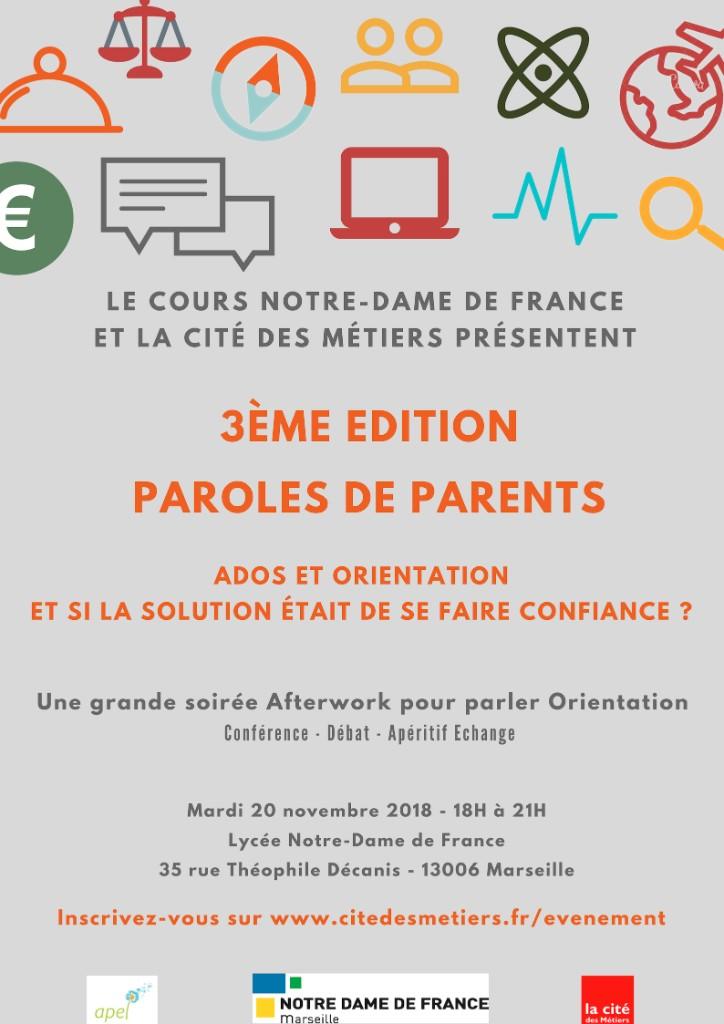 Evenements De Novembre 2018 Agenda Ecole College Lycee Notre Dame De France Marseille 6eme