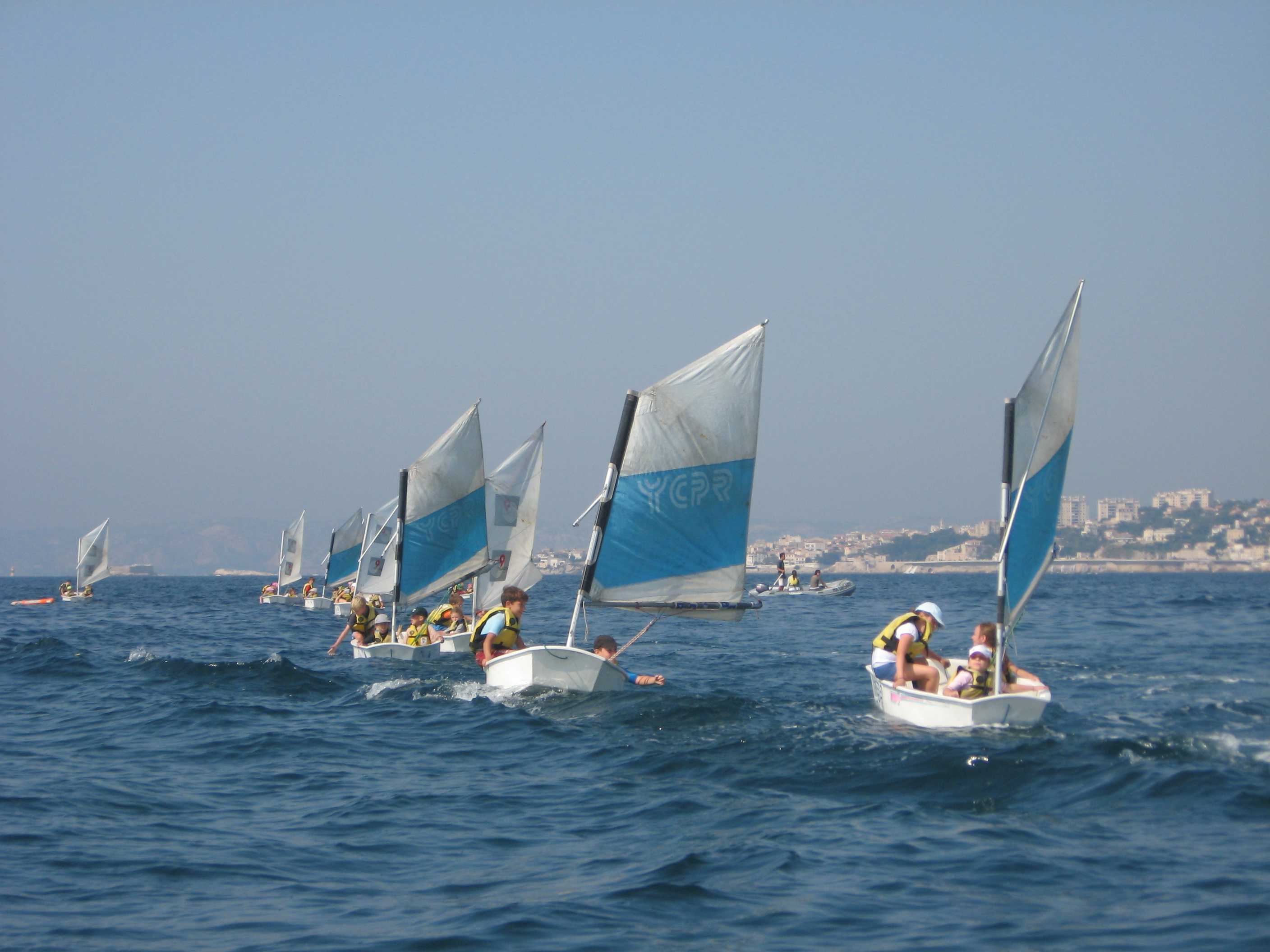 Classe de voile CE2 Septembre 2009