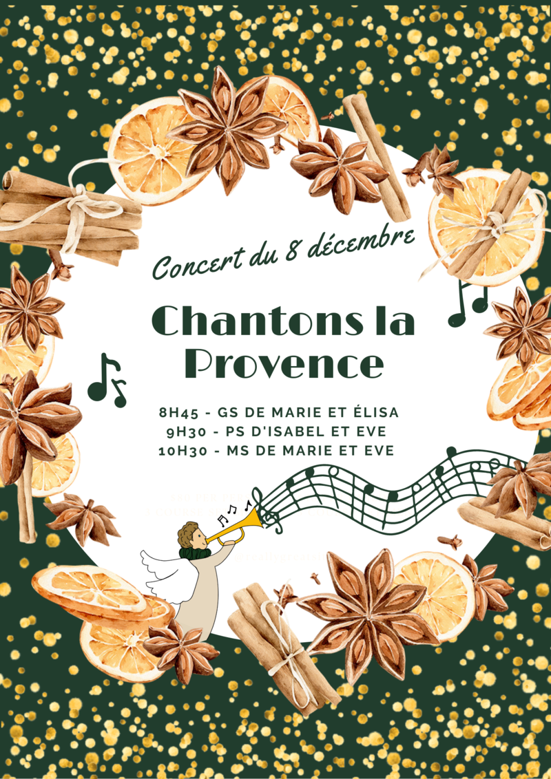 Concert de Noël - Maternelles