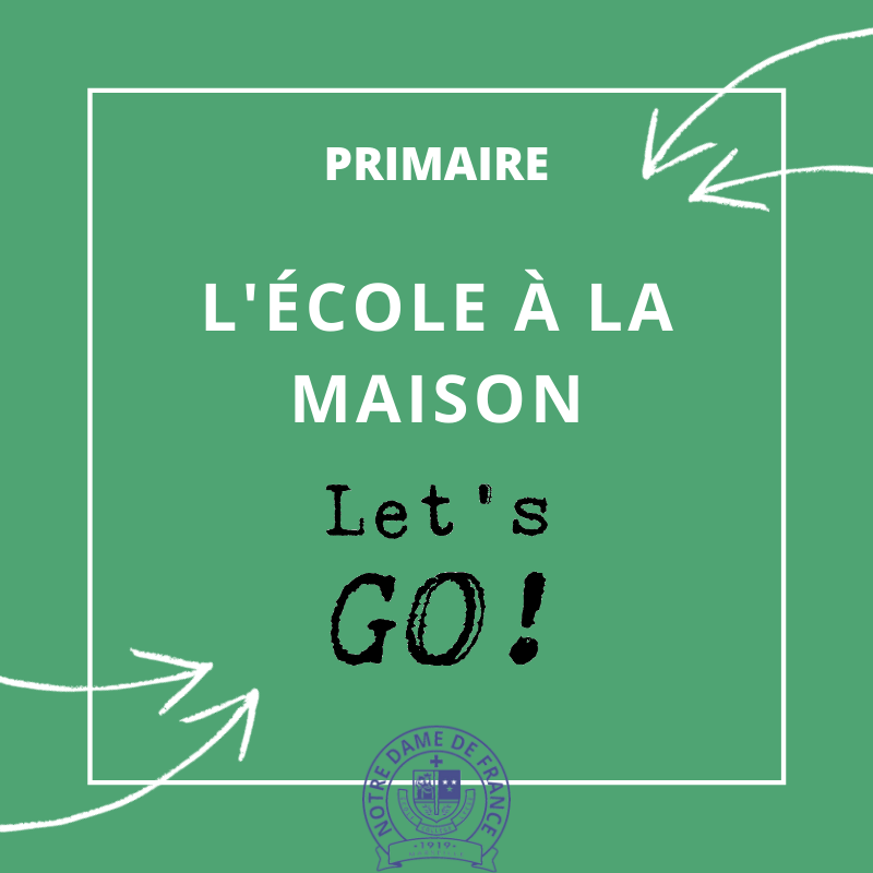 L'école à la maison - Primaire