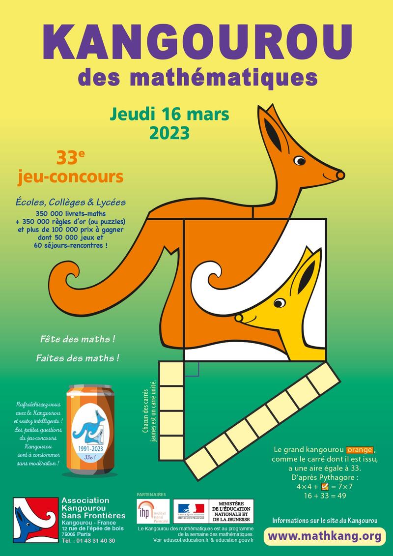 Concours Kangourou - Primaire