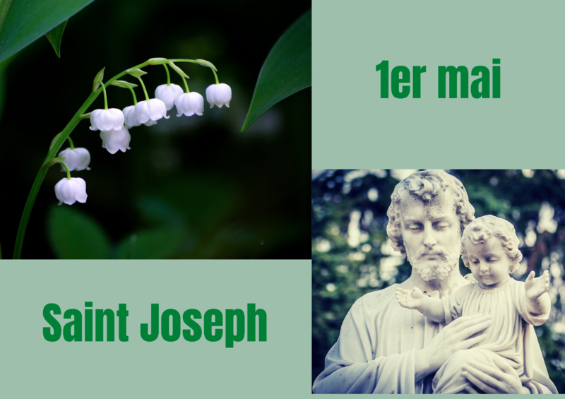 1er mai - Fête de Saint Joseph