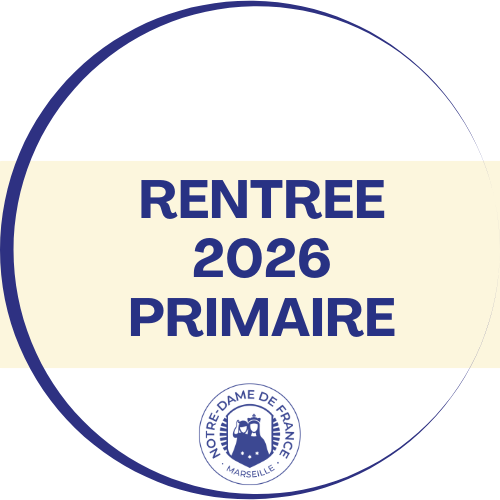 Rentrée 2026 PRIMAIRE