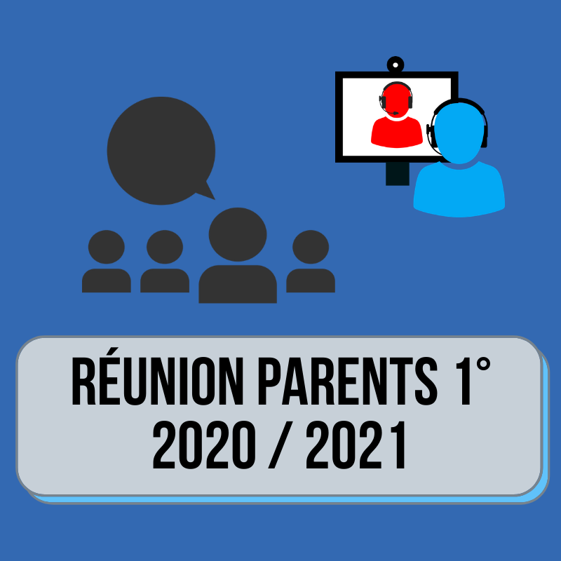 Réunion Parents 1°