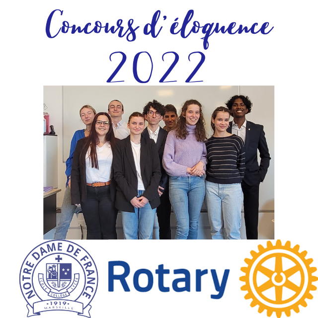 Concours d'Eloquence Rotary Club 2022