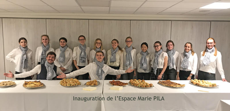 Inauguration de l'Espace Marie Pila