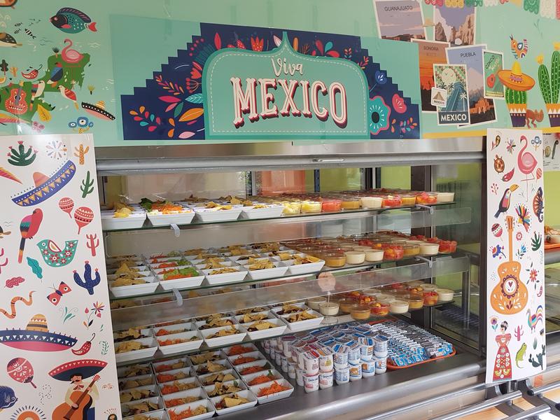 Destination Mexique à la cantine
