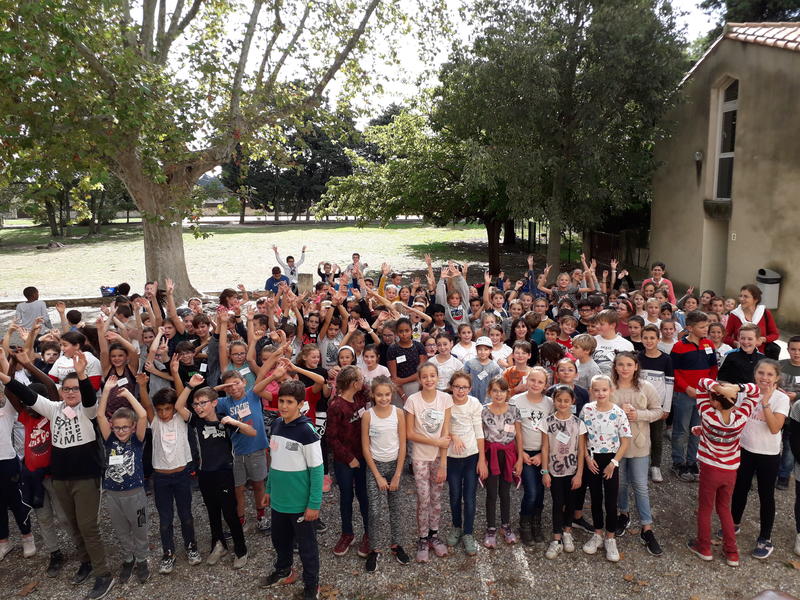 Sortie des CM2 au Petit Castelet