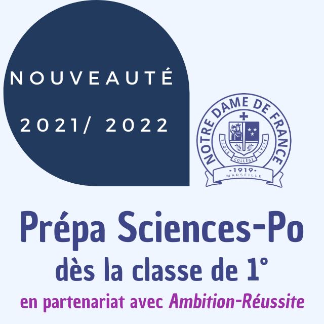 Prépa Sciences Po - Dès la 1°