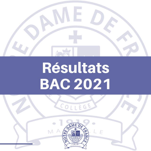 Résultats du BAC 2021 - Notre-Dame de France